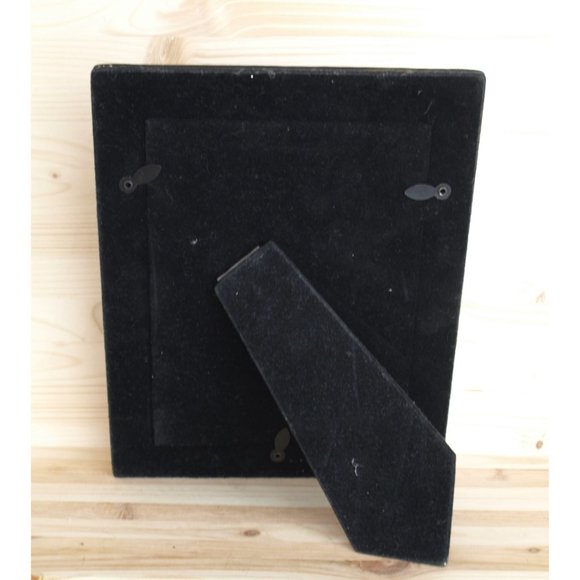 Black leather picture frame 5" x 7" - Picture 2 of 2